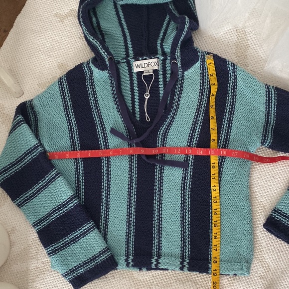 REDUCED!! Wildfox Hermosa Baja crop knit hoodie - Picture 9 of 14